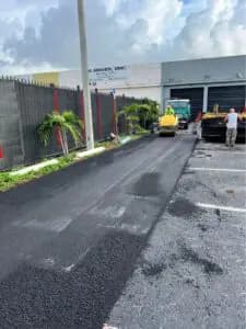 Paving work by SoFlo Asphalt