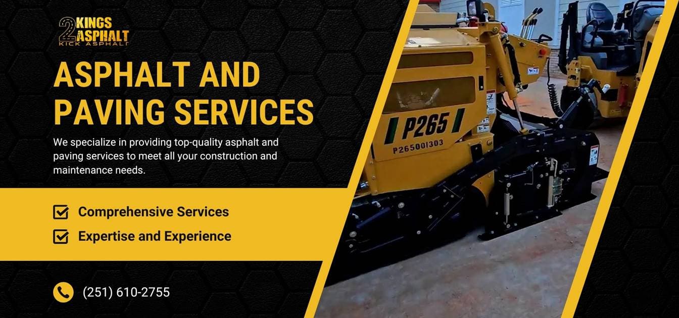 Paving work by 2 Kings Asphalt