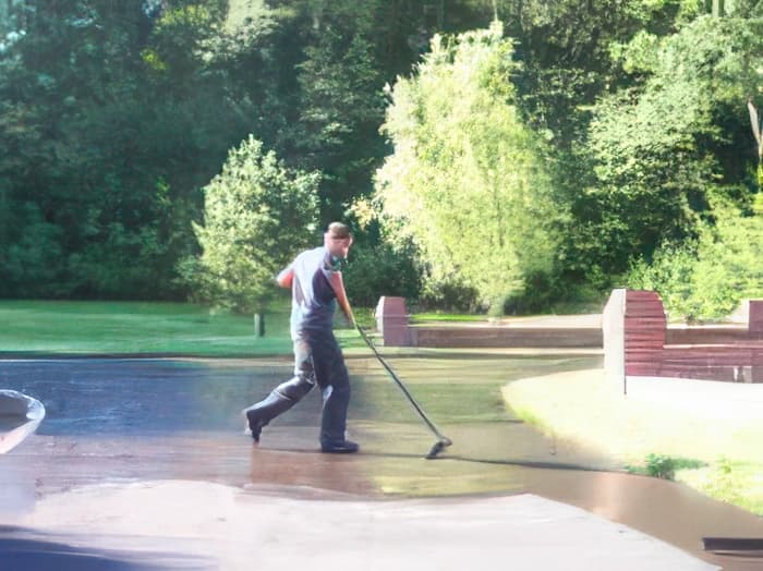 Paving work by Nu-Look Seal Coating Company, Inc.