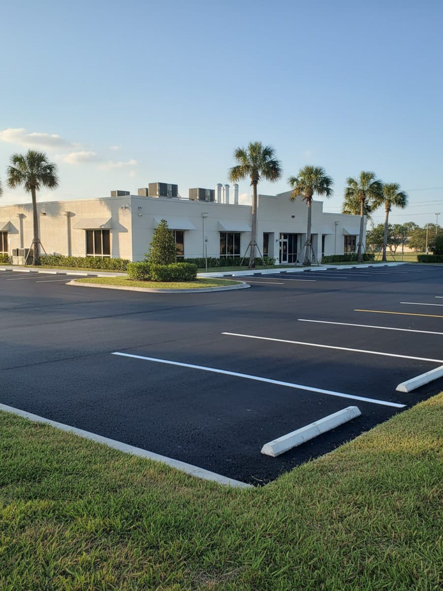 Paving work by Paradise Asphalt Inc