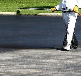 Paving work by Hall Co Inc