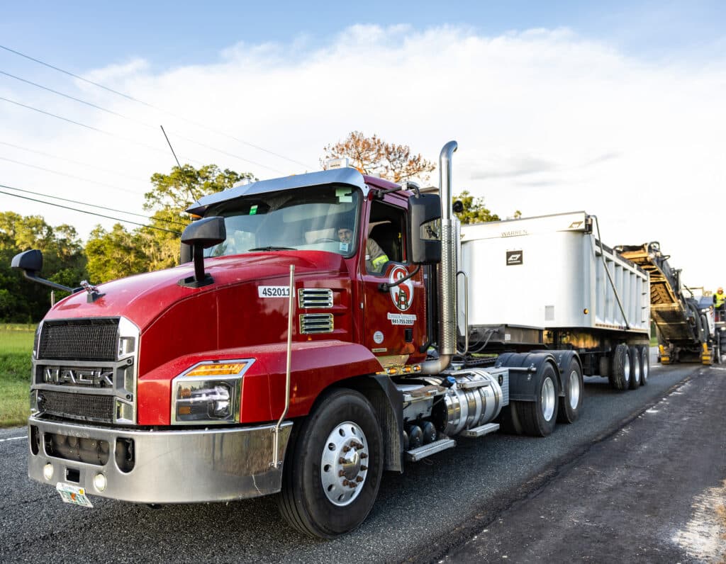 Paving work by Superior Asphalt Inc.