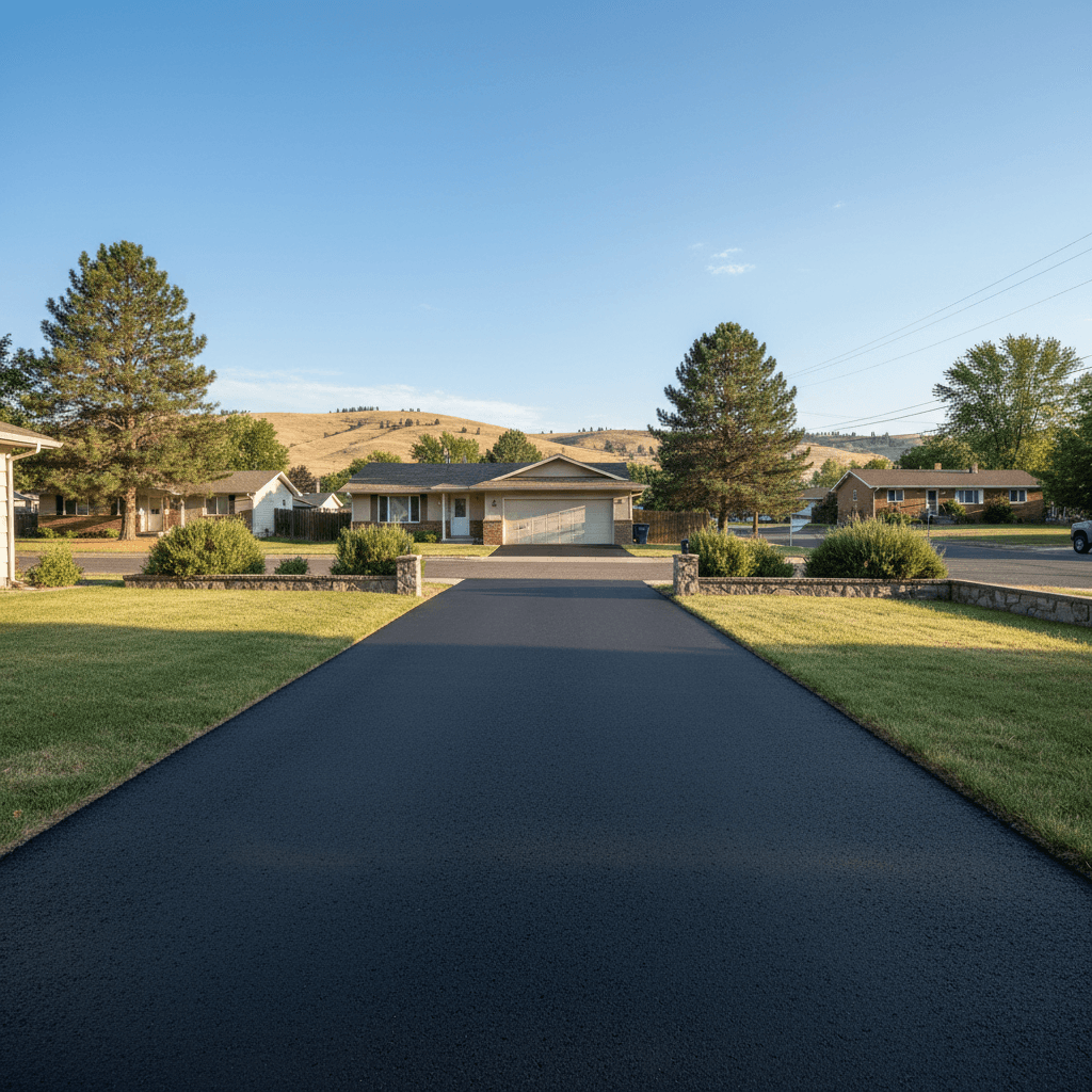 Paving work by Boise Asphalt Creations