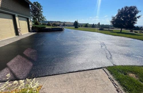 Paving work by Treasure Valley Chip Seal