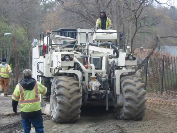 Paving work by Asphalt Enterprises Inc