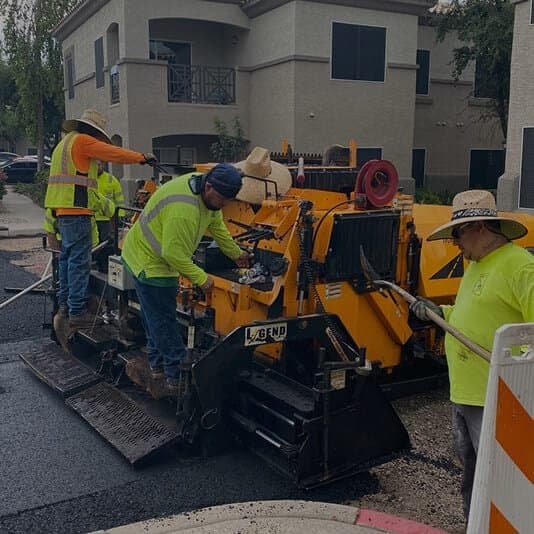 Paving work by Ben's Asphalt