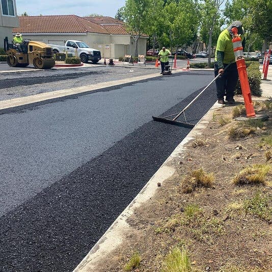 Paving work by Ben's Asphalt