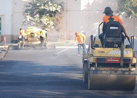 Paving work by Black Diamond Paving & Concrete