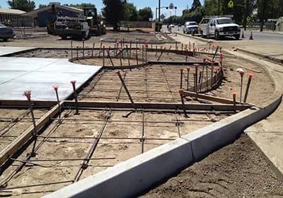 Paving work by Bowman Asphalt Inc.