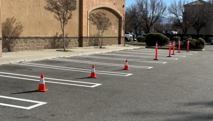Paving work by Bowman Line Striping INC