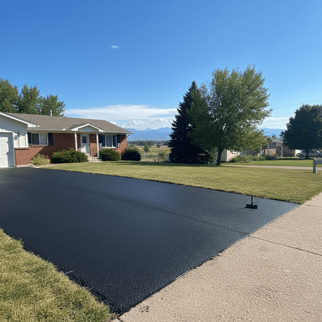 Paving work by Thornton Paving Co