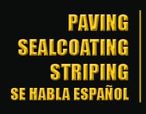 Paving work by Precise Stripes LLC