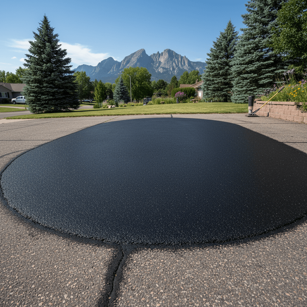 Paving work by Boulder Asphalt Pros