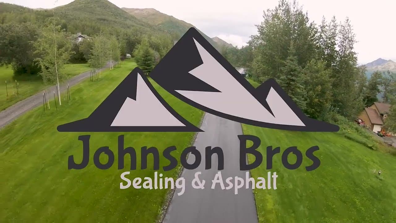 Paving work by Johnson bros Sealing and Asphalt