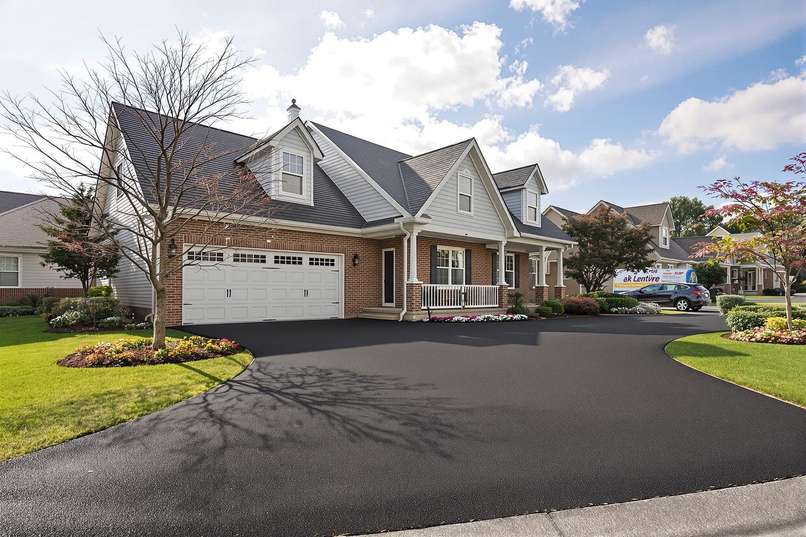 Paving work by Precision Asphalt