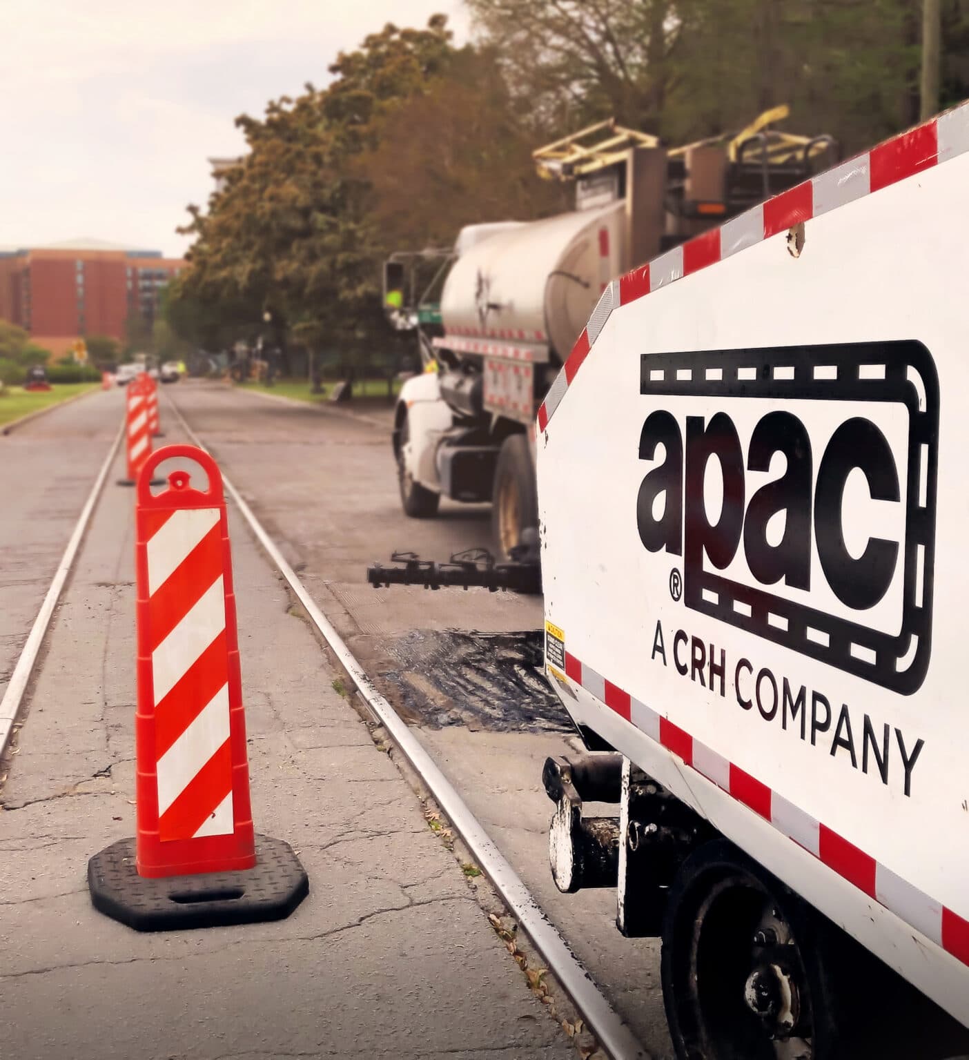 Paving work by APAC Atlantic, Inc.