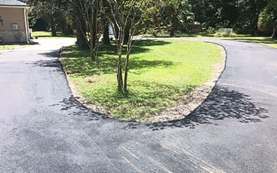 Paving work by M Kerrigan Paving and construction