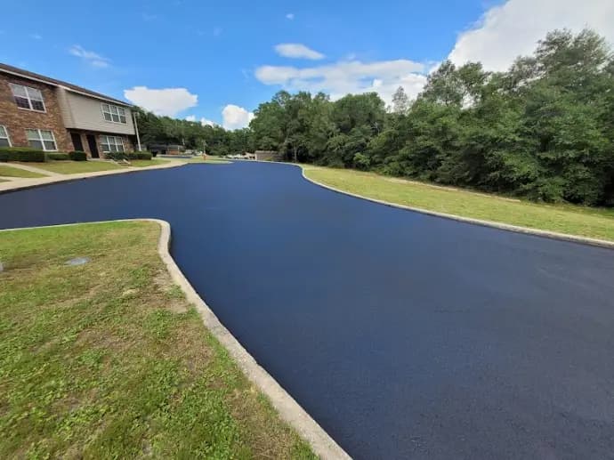 Paving work by Emerald Coast Paving