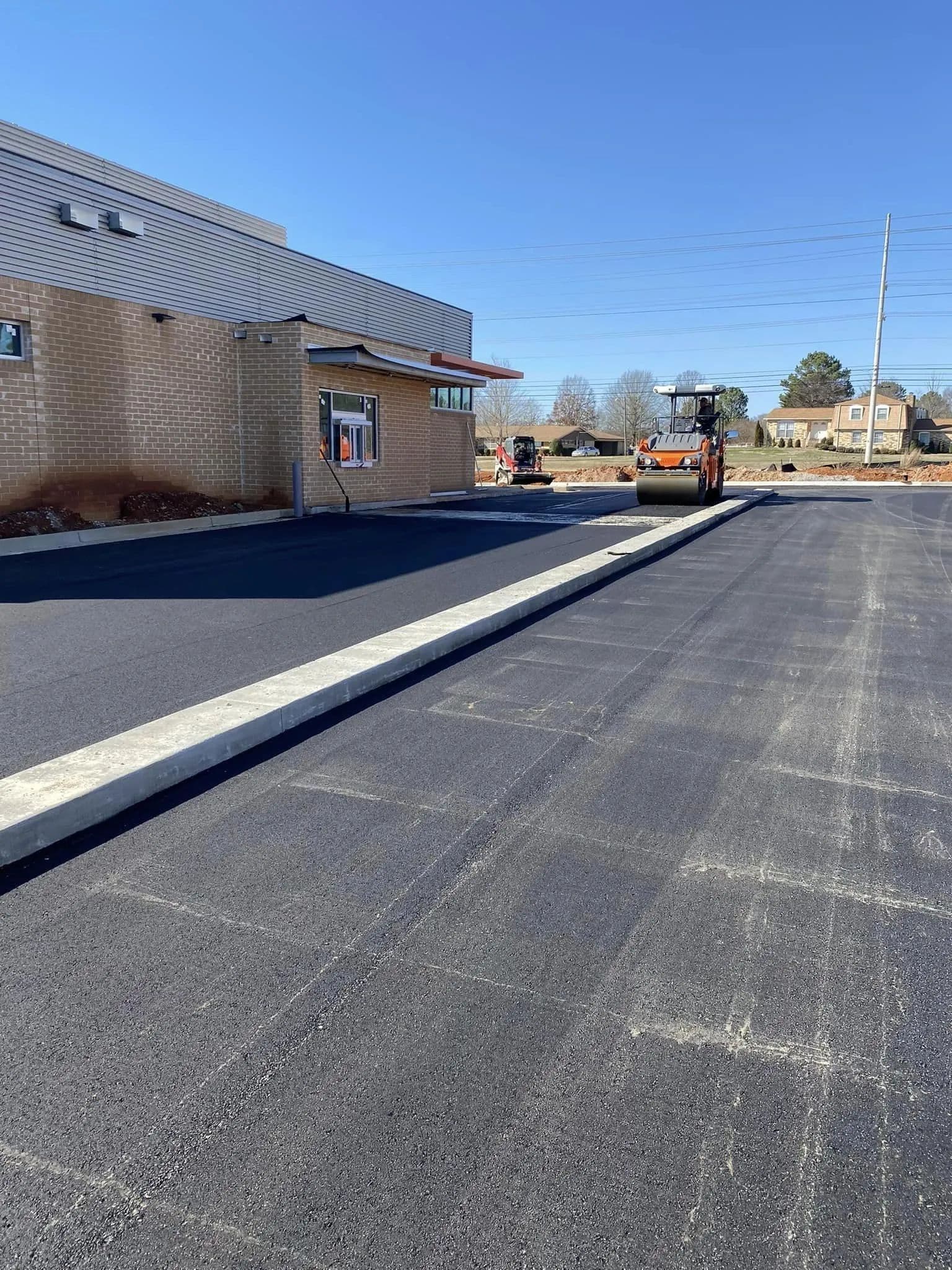 Paving work by C & C Asphalt Inc
