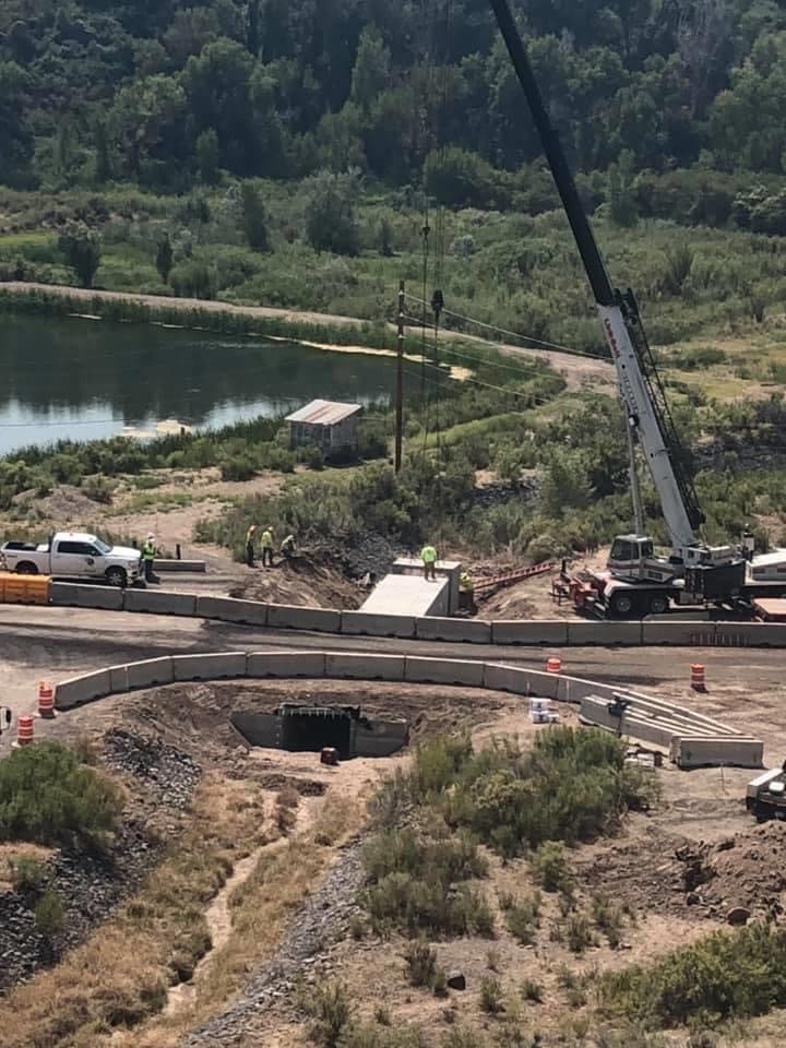 Paving work by United Companies, A CRH Company