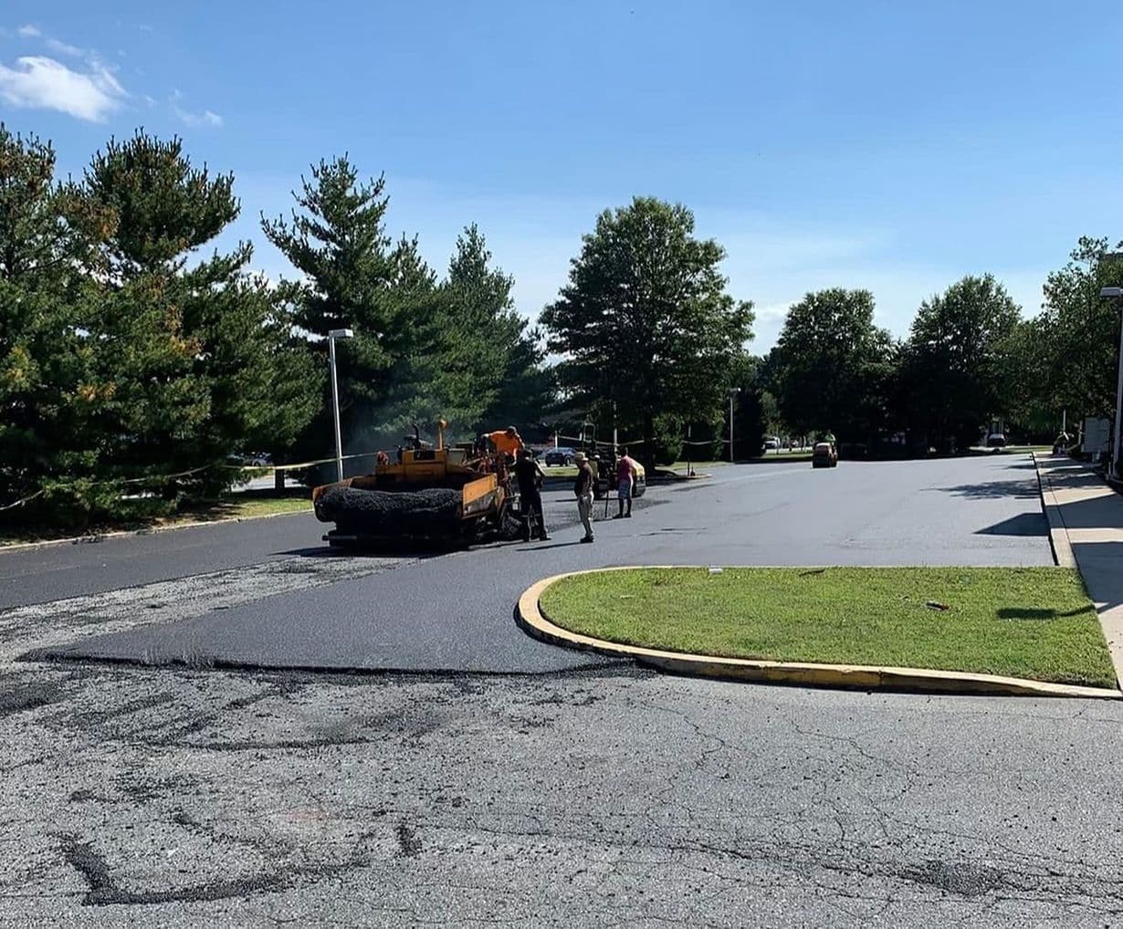 Paving work by McKenzie Paving Inc.
