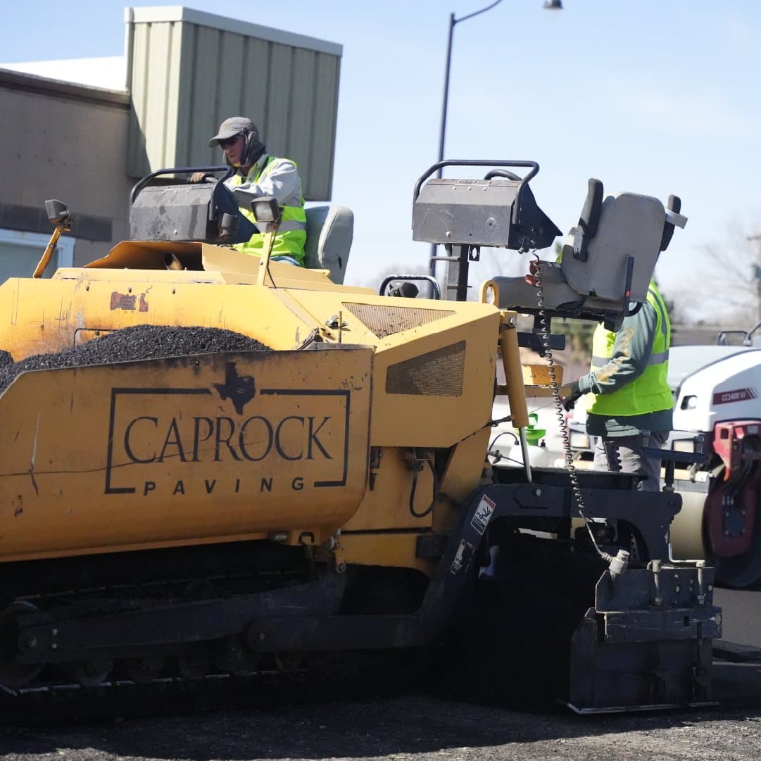 Paving work by Caprock Paving