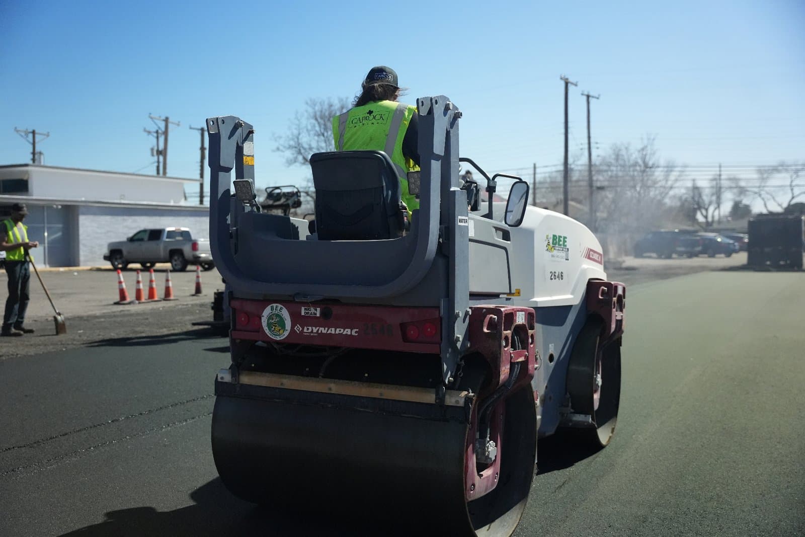 Paving work by Caprock Paving
