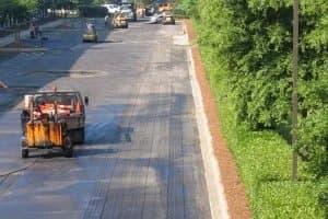 Paving work by Carolina Asphalt