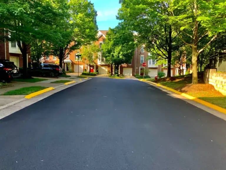 Paving work by Carolina Asphalt