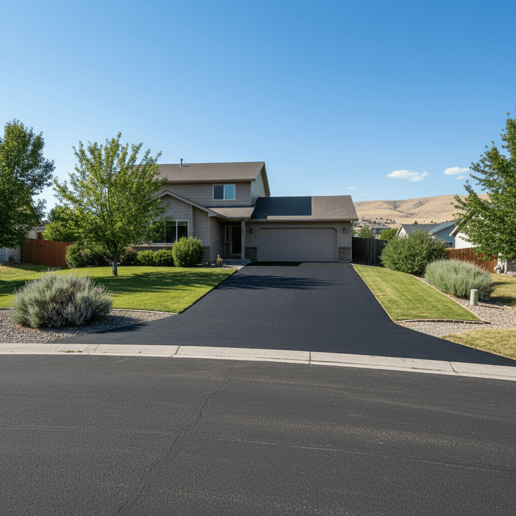 Paving work by Boise Asphalt Creations
