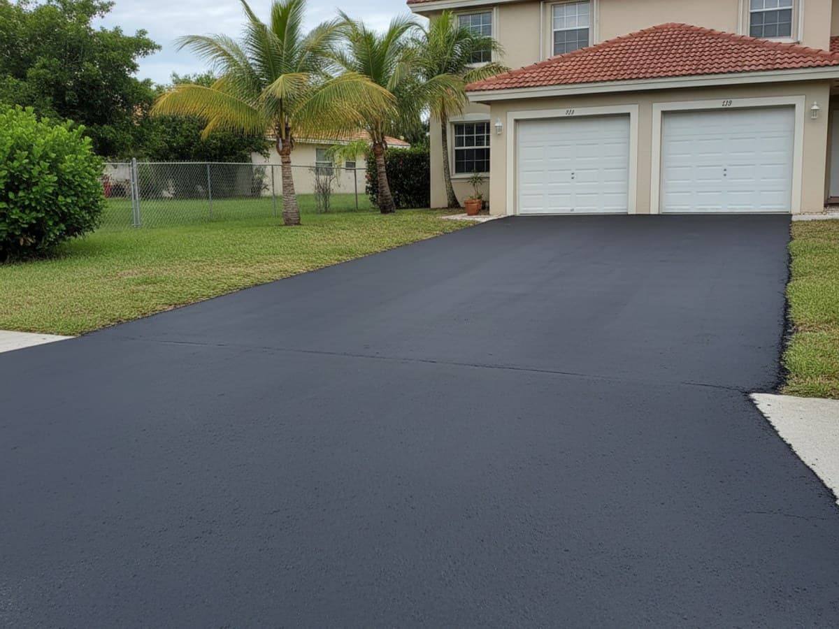 Paving work by Paradise Asphalt Inc