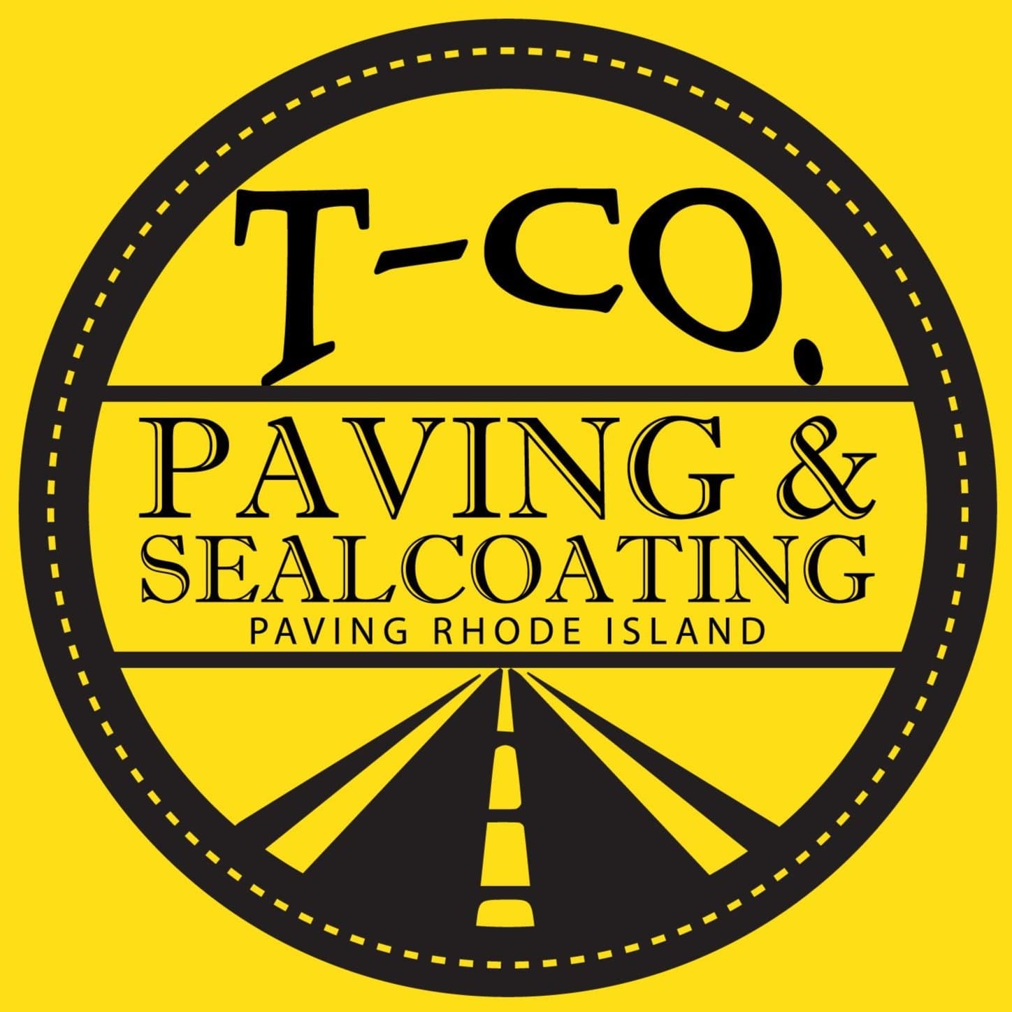 Paving work by T-Co. Paving