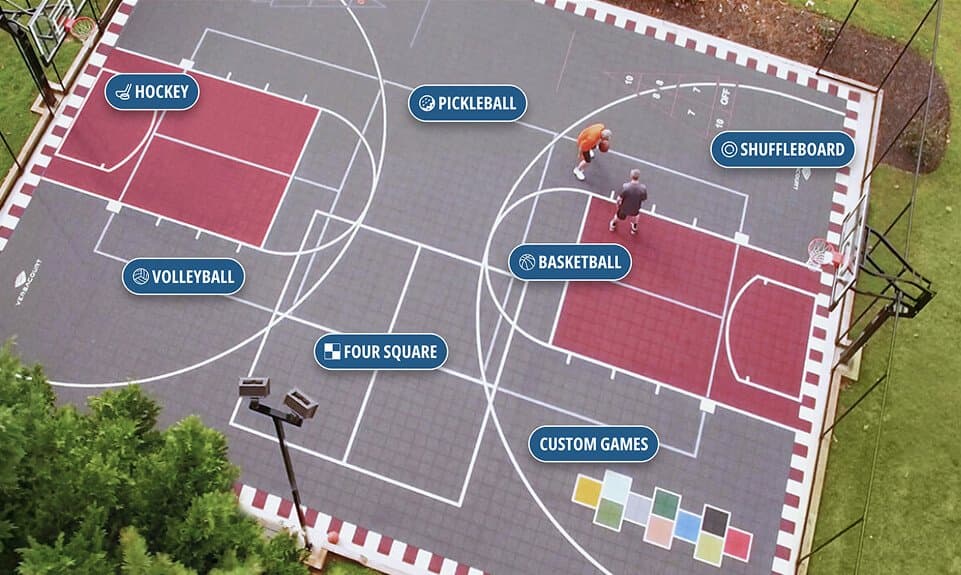Paving work by Celebrity Courts Dallas