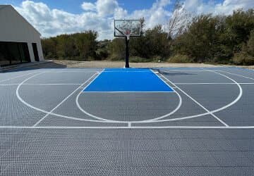 Paving work by Celebrity Courts Dallas