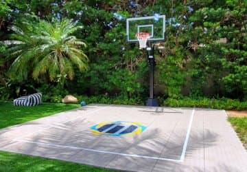 Paving work by Celebrity Courts Dallas