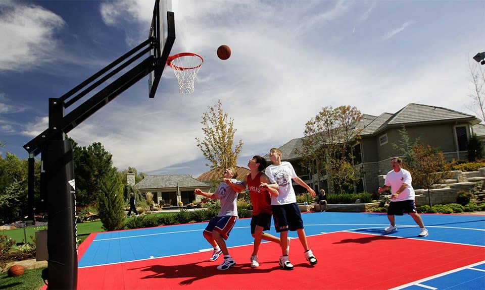 Paving work by Celebrity Courts Houston