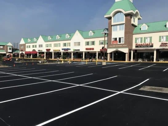 Paving work by Chamberlain Contractors