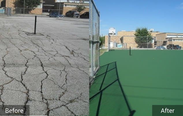 Paving work by Coastal Plains Sales & Service