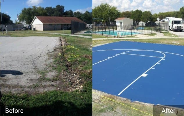 Paving work by Coastal Plains Sales & Service