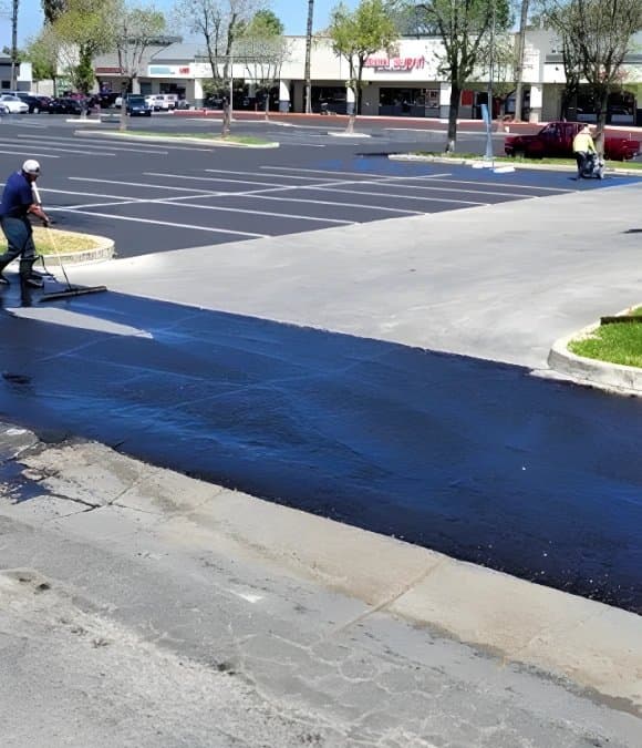 Paving work by Commercial Asphalt