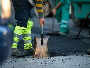Paving work by Copeland Sand & Gravel
