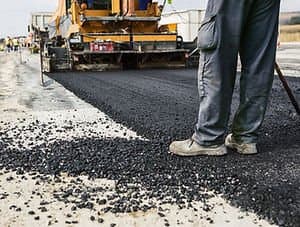 Paving work by Copeland Sand & Gravel