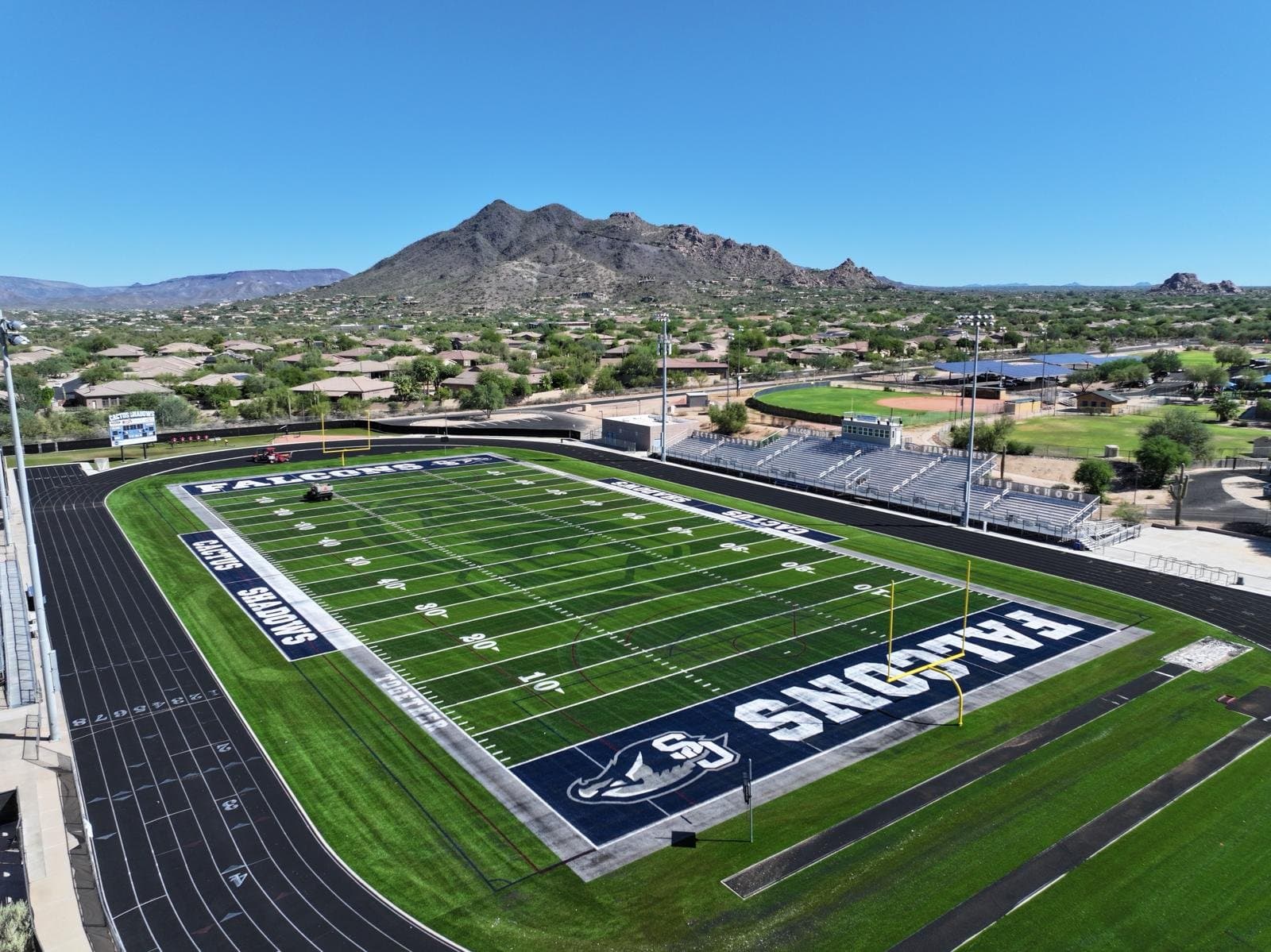 Paving work by Coyote Sports Turf