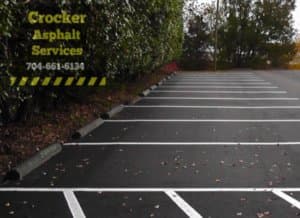 Paving work by Crocker Asphalt Services
