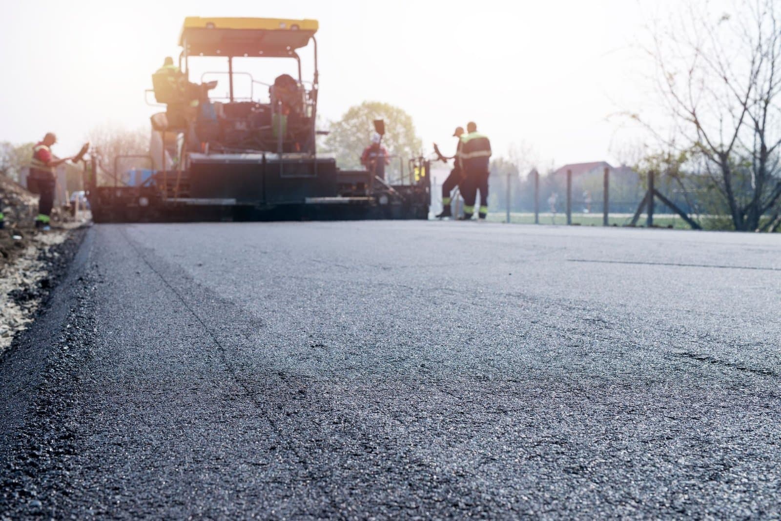 Paving work by Crown Asphalt Driveway Seal Coating & Repair