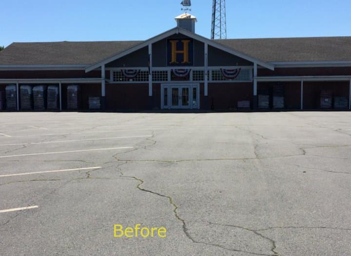 Paving work by Custom Sealcoating