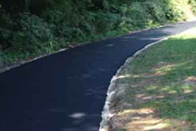 Paving work by Baker Grading Paving & Seal Coating Inc