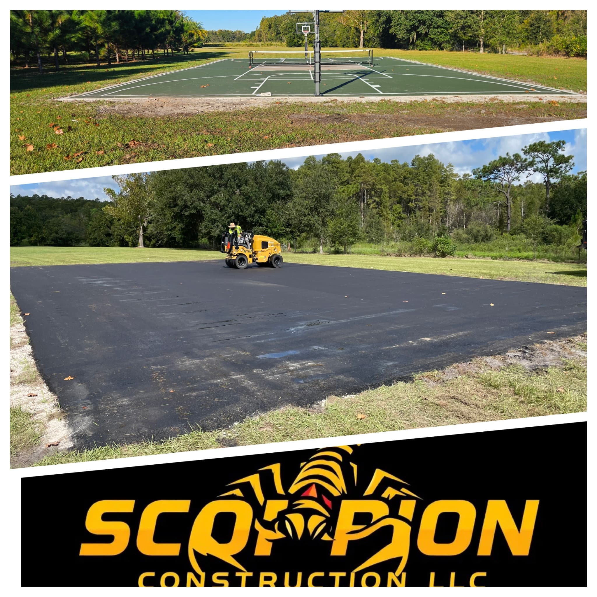 Paving work by Scorpion Construction LLC