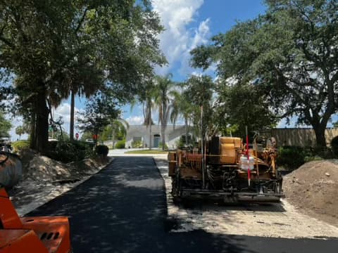 Paving work by Tri-State Asphalt Corporation