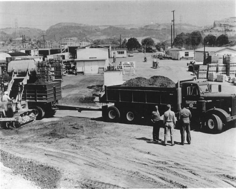 Paving work by Hazard Construction